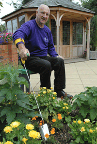 consider gardening from a seated position