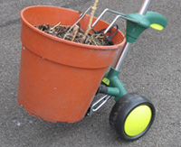 Pot mover trolley