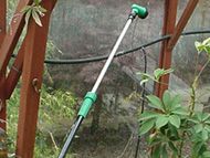 Extendable watering lance